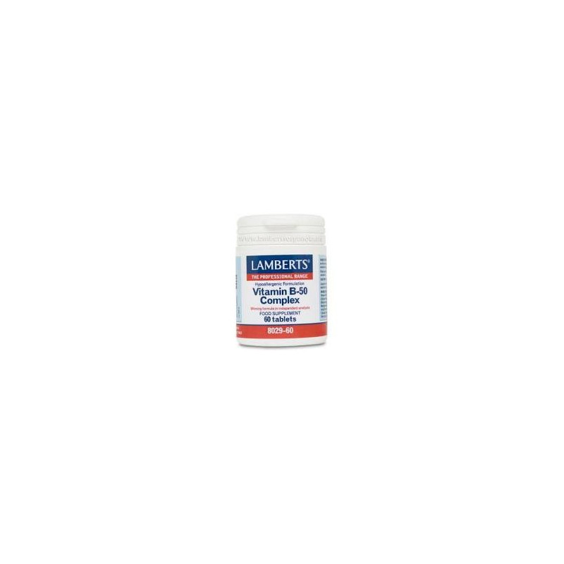 Lamberts Vit B 50 Complex 60 Tabs