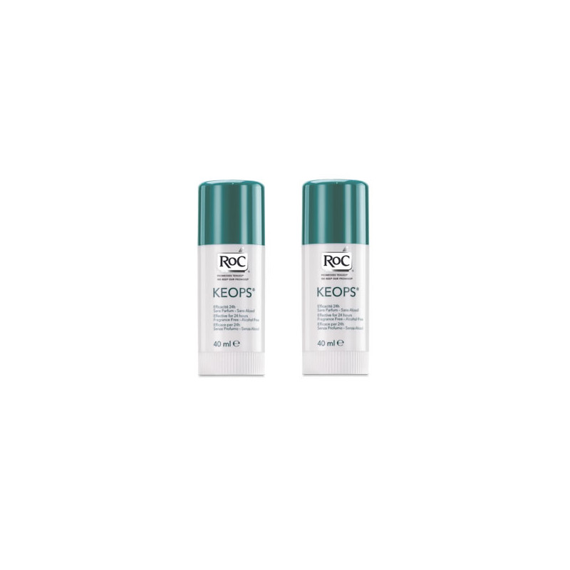 Roc Keops Stick Deodoranti 2x40ml