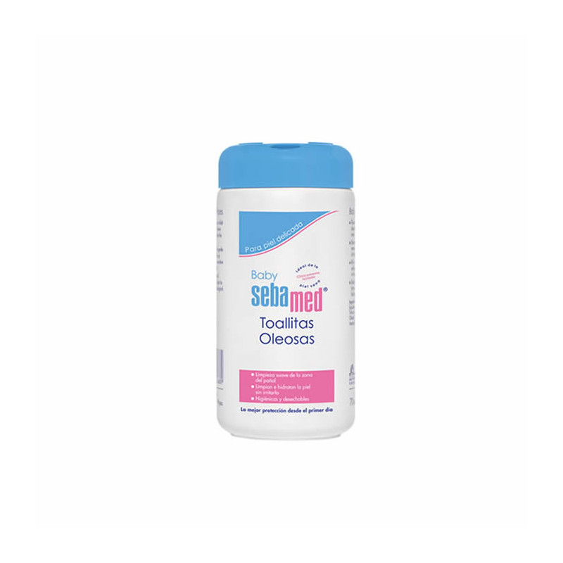 Sebamed Baby Oil Saviette 70 unità