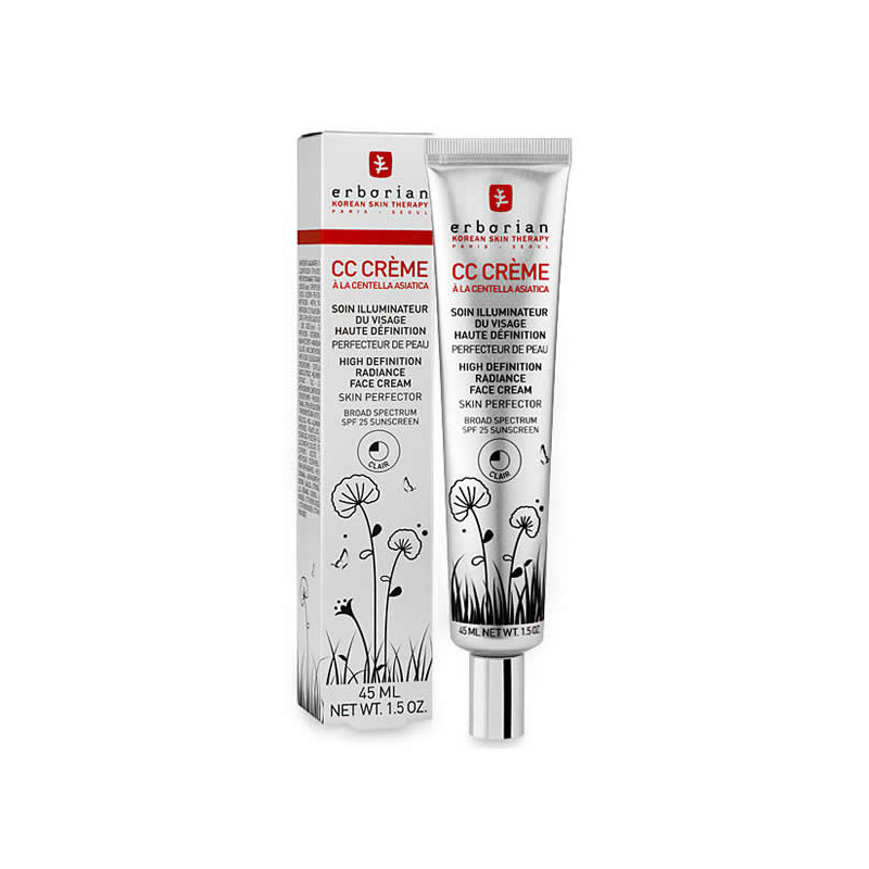 Erborian Cc Crème Spf25 Clair 45ml