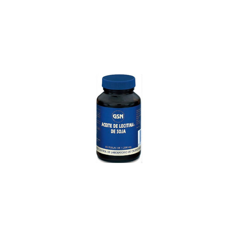 Gsn Aceite Lecitina 1200 Mg 80 Per