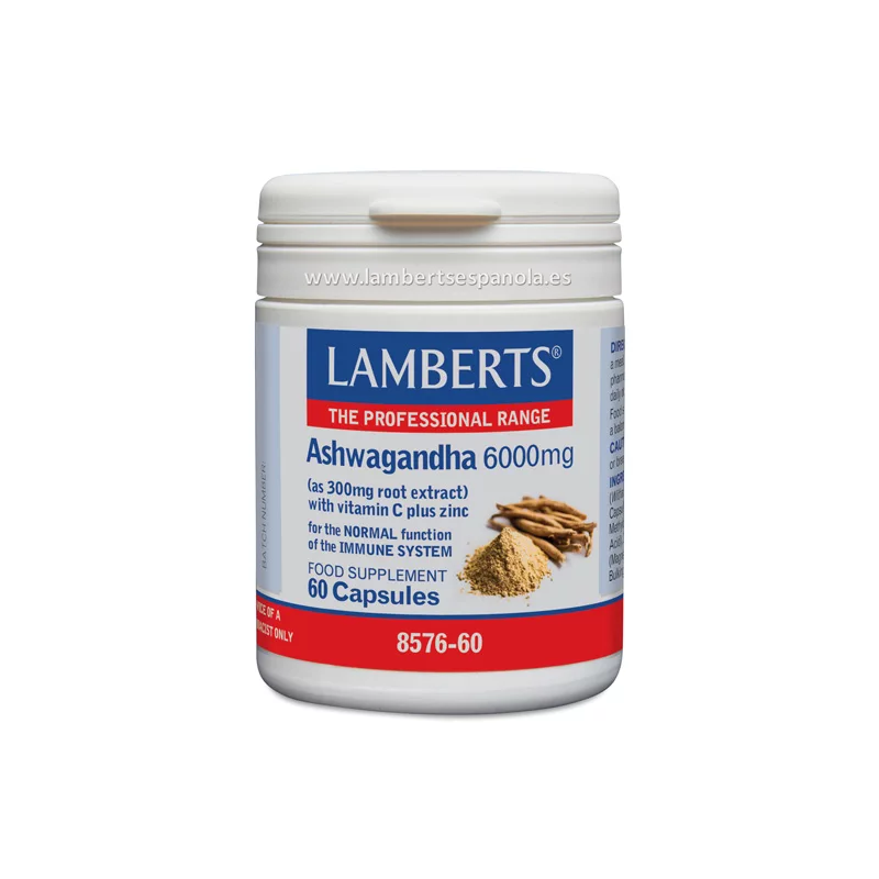 Lamberts Ashwagandha 6000 Mg 60 Cap