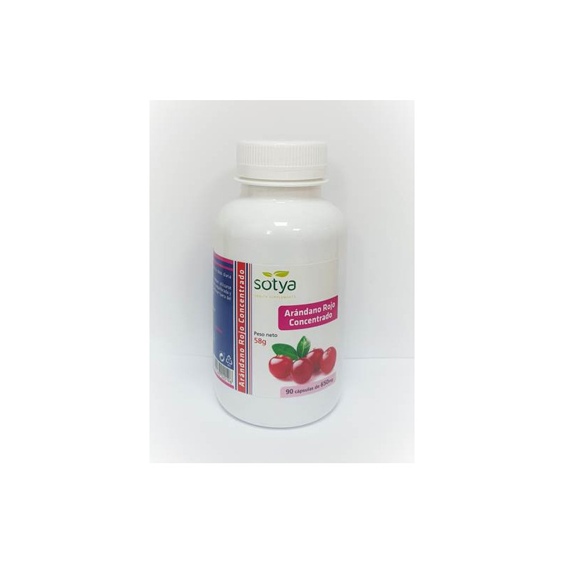 Sotya Arandano Rojo 90 Cap De 650 Mg