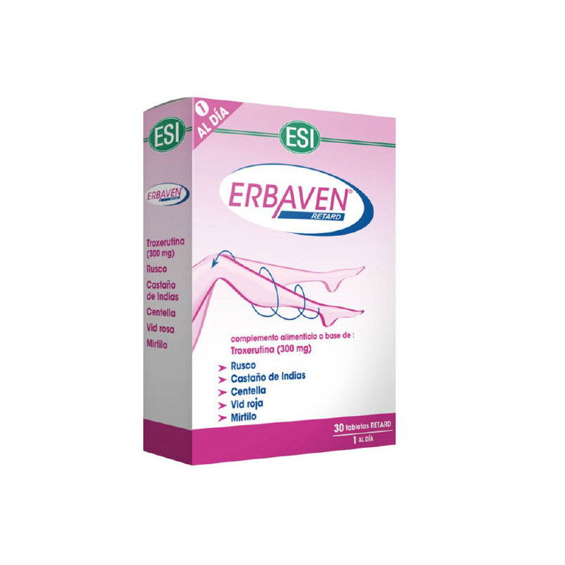 Trepatdiet Erbaven Retard 30 Tabletas