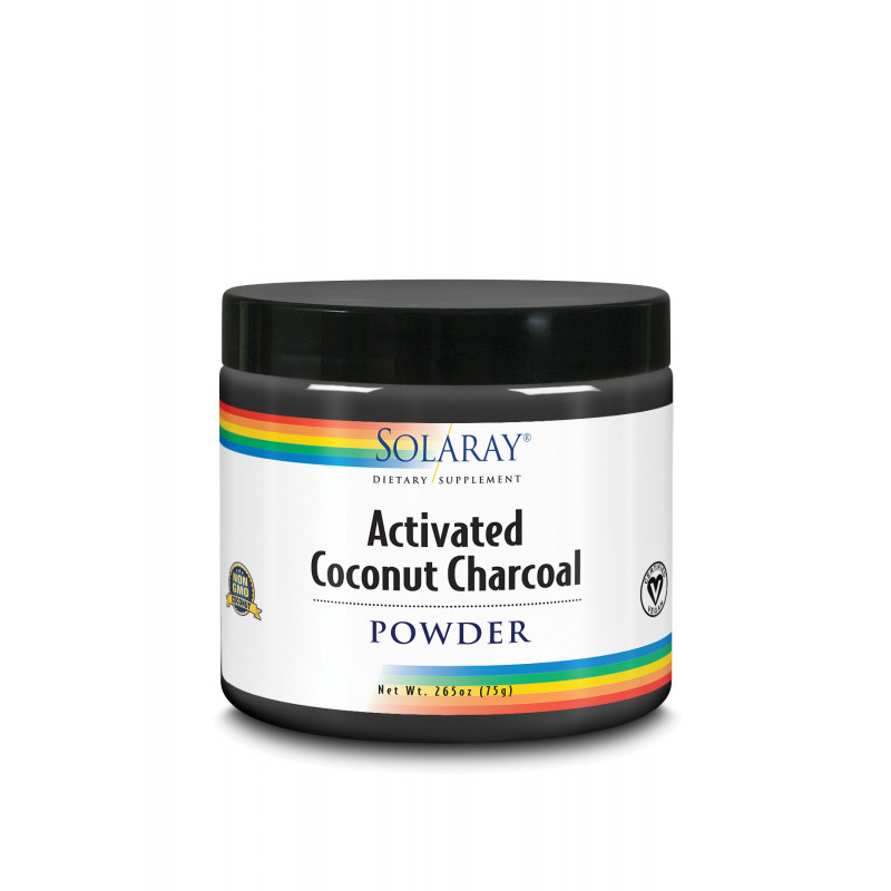 Solaray Charcoal Coconut Activated 150g