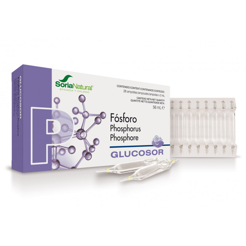 Soria Glucosor Fosforo 28 Ampollas X 2ml