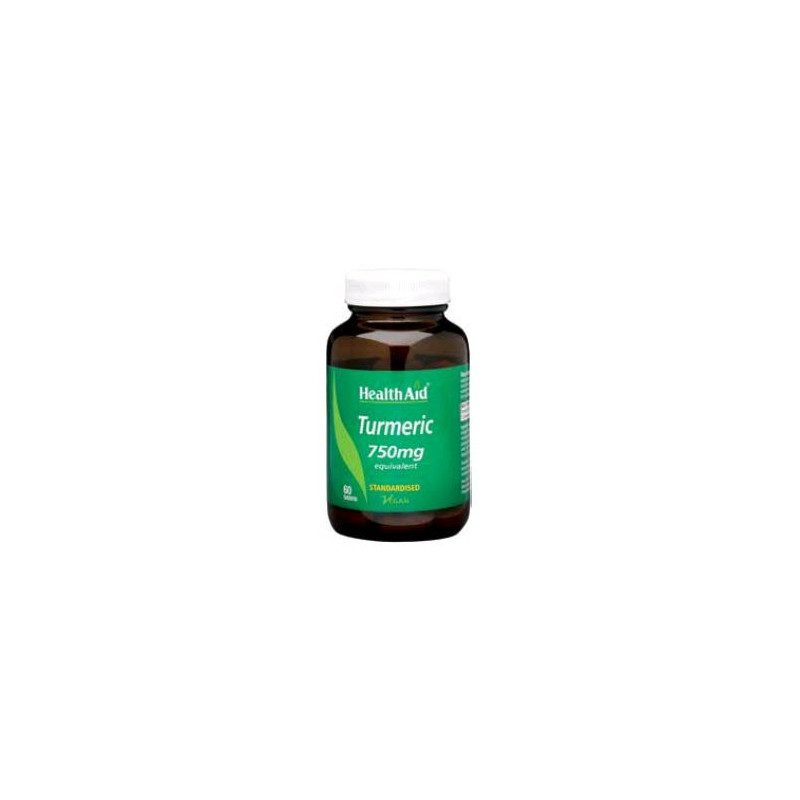 Health Aid Turmeric Root 60 Caps Curcuma