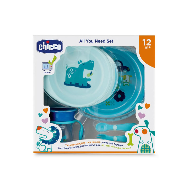 Chicco All You Need 12m+ Blue Set 5 Parti