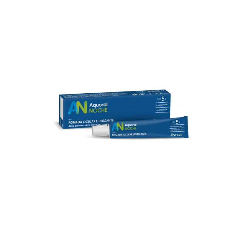 Aquoral Noche Pomada Ocular Lubricante 5g