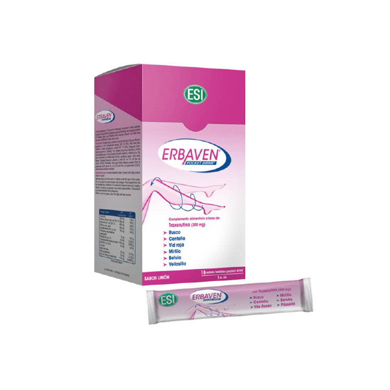 Trepatdiet Erbaven Pocket Drink 16 Sobres