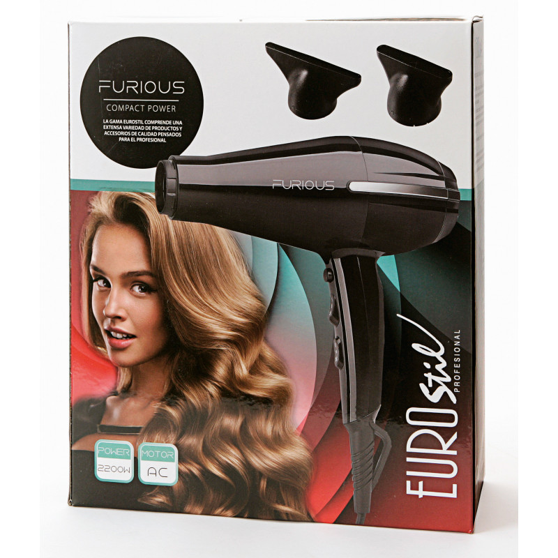 Eurostil Furius Compact Secador 2200w 1un