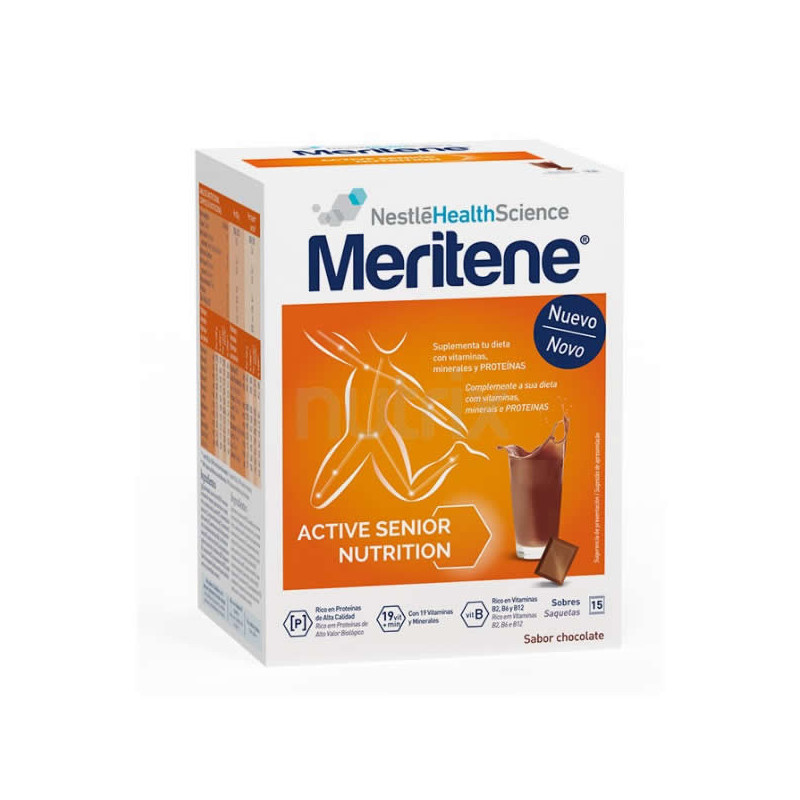 Meritene Batidos Sabor Chocolate 15 Sobres
