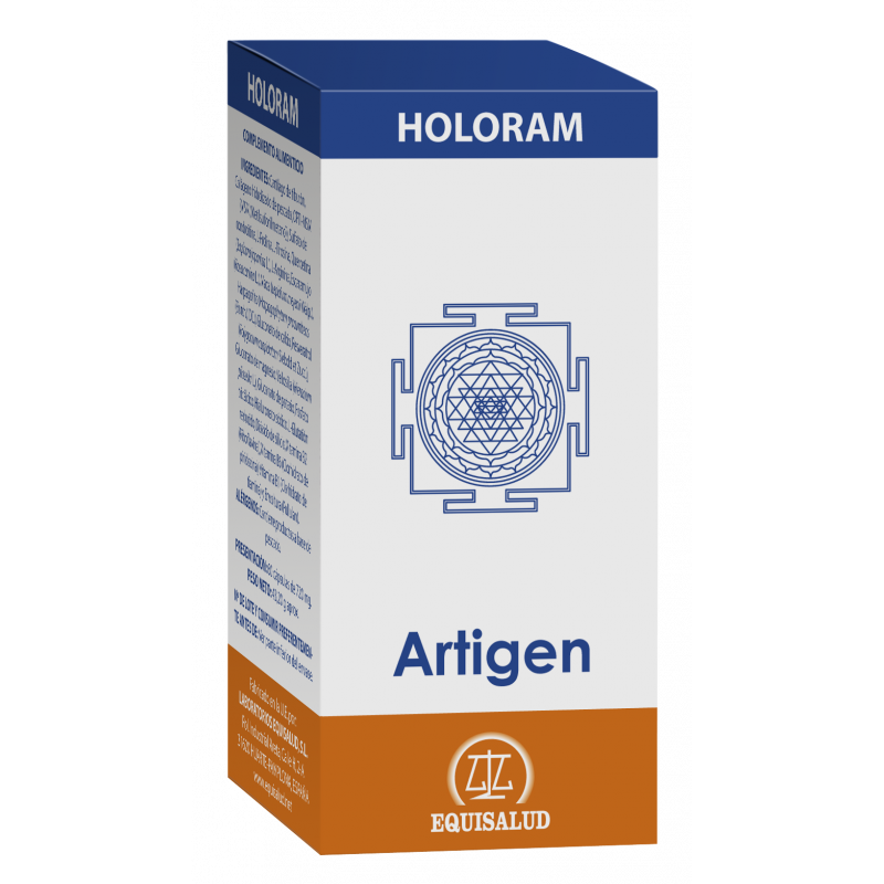 Equisalud Holoram Artigen 560 Mg X 60 Caps