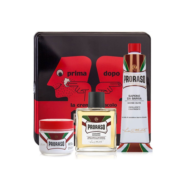 Proraso Vintage Prima Dopo Set 4 Parti 2018