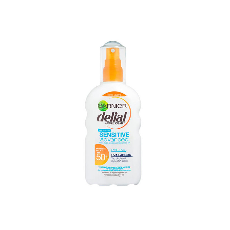 Delial Sensitive Advanced Spray Spf50 200ml