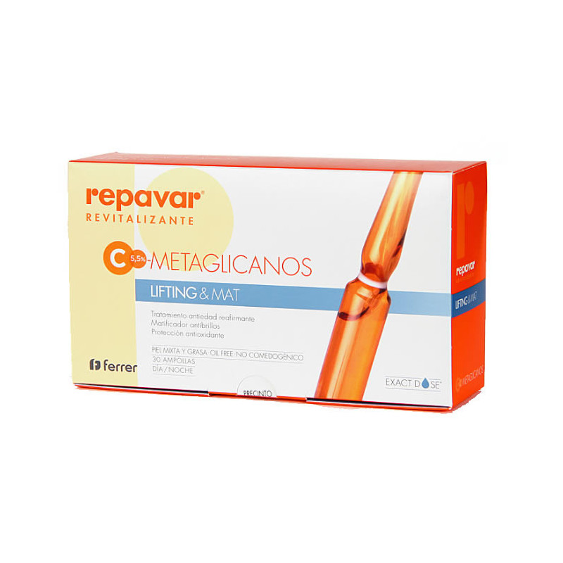 Repavar Revitalize Lifting & Mat 30 Ampolla