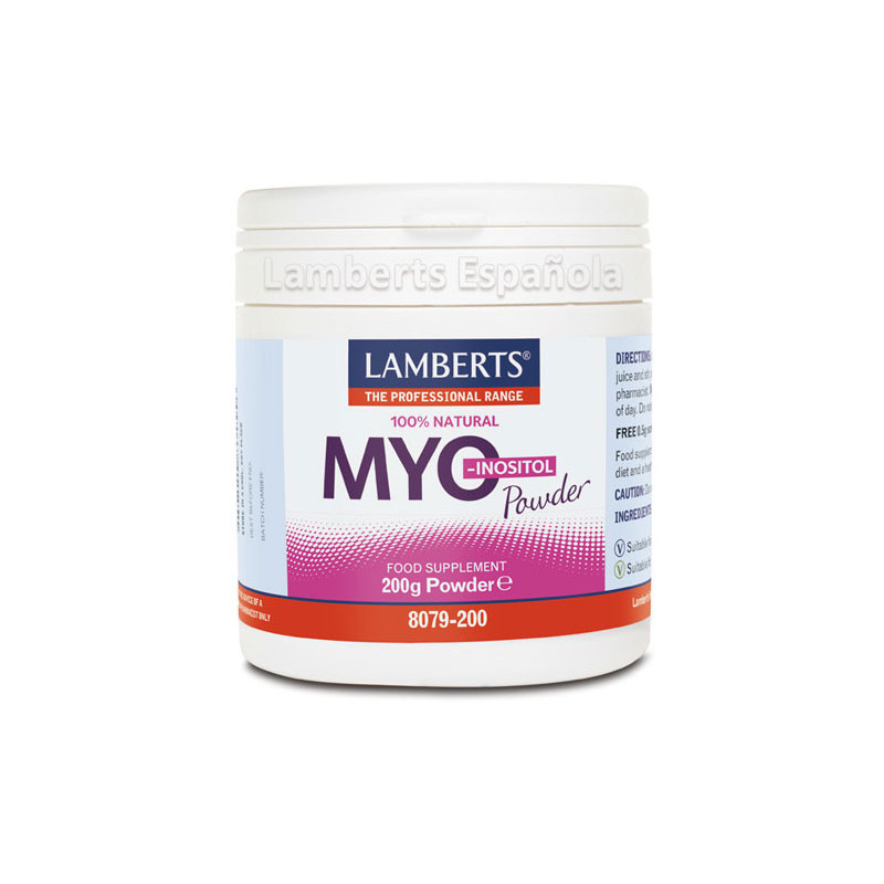 Lamberts Myoinositol Polvo 100 Natural 200g