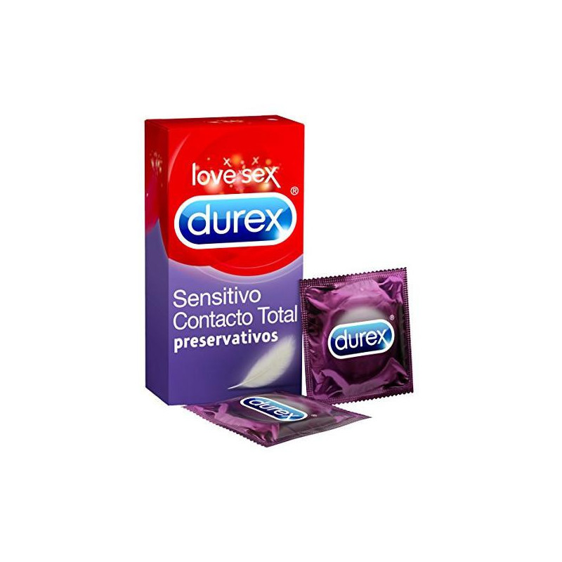 Durex Sensitivo Contacto Total Preservativos