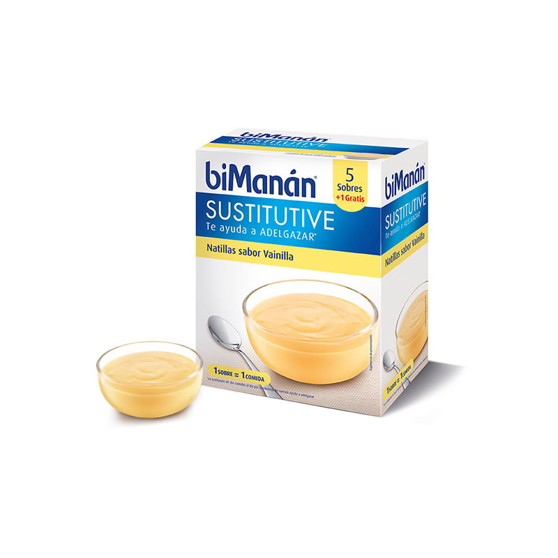 Bimanán Crema Sostitutiva di Vaniglia 5 unità
