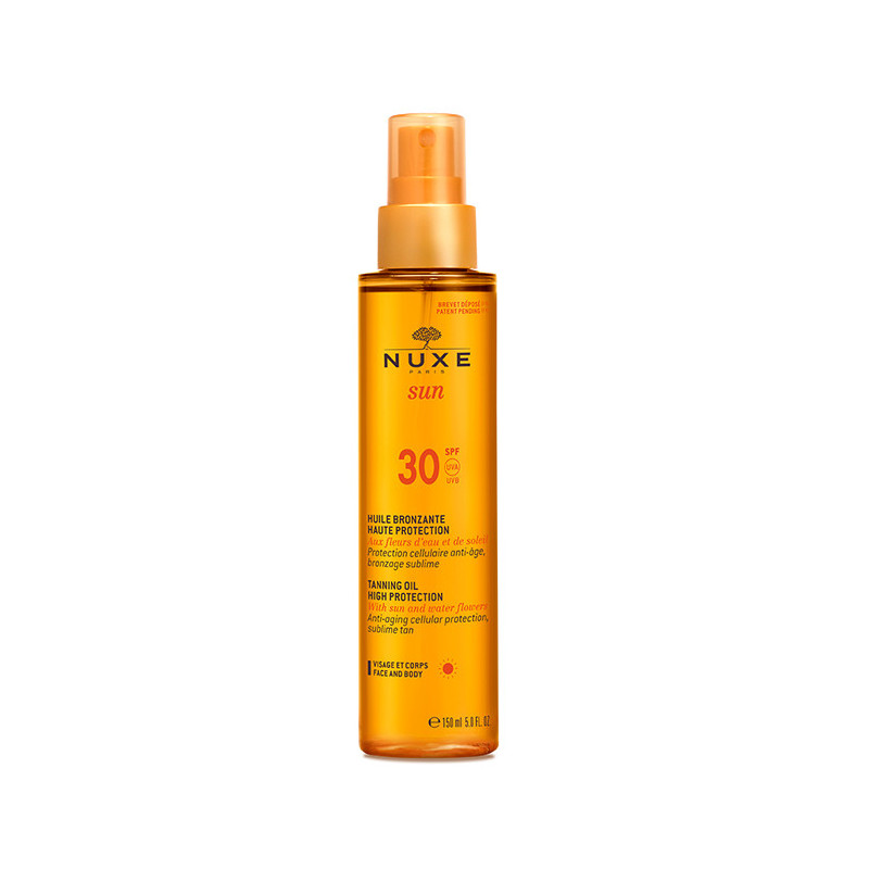 Nuxe Sun Olio Solare Viso E Corpo Spf30 150ml