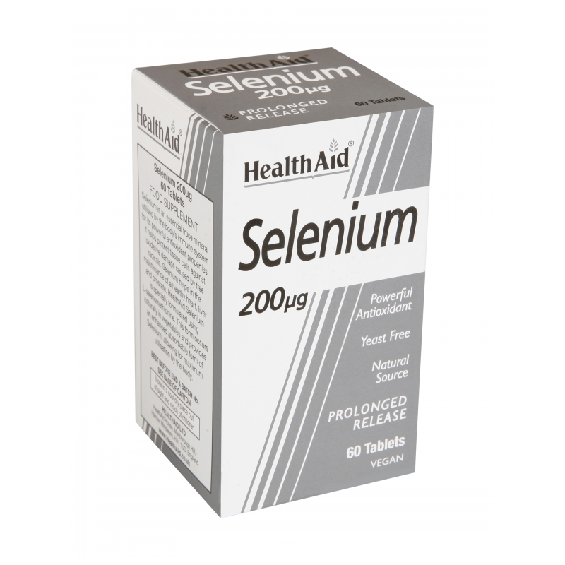 Health Aid Selenio 200 Microgr 60 Comp Selenium