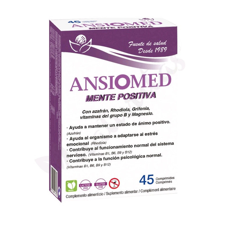 Bioserum Ansiomed Mente Positiva 45 Comprimidos