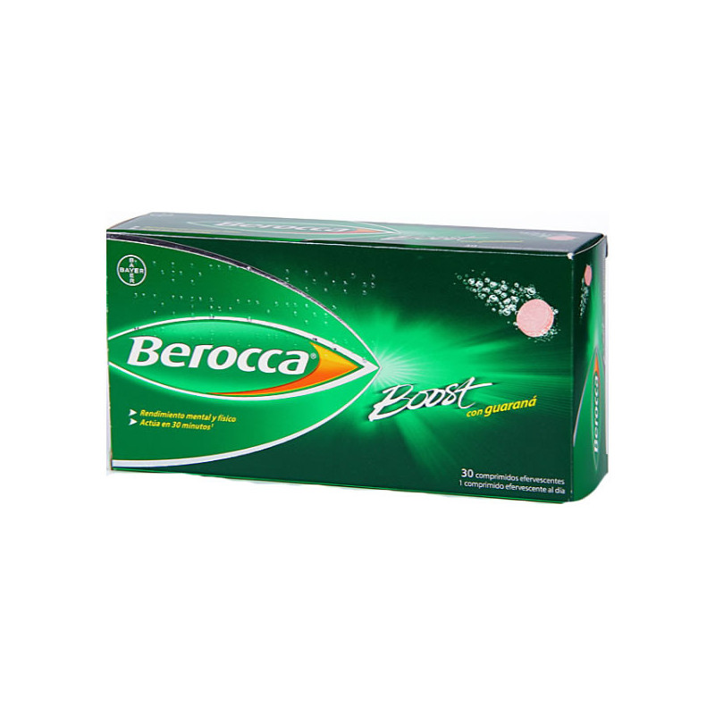 Berocca Boost 30 Compresse Effervescenti Guarana