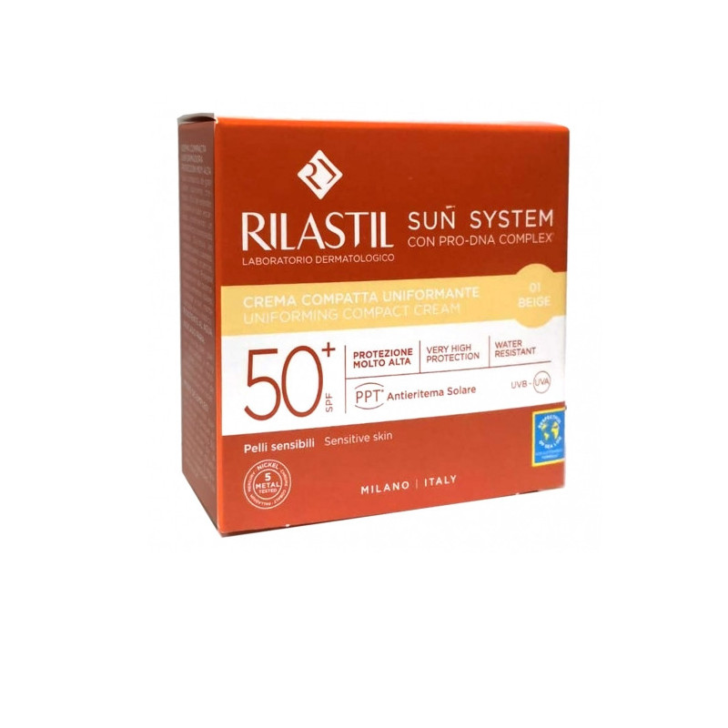 Rilastil Sun System Spf50+ Compatto 01 beige 10g