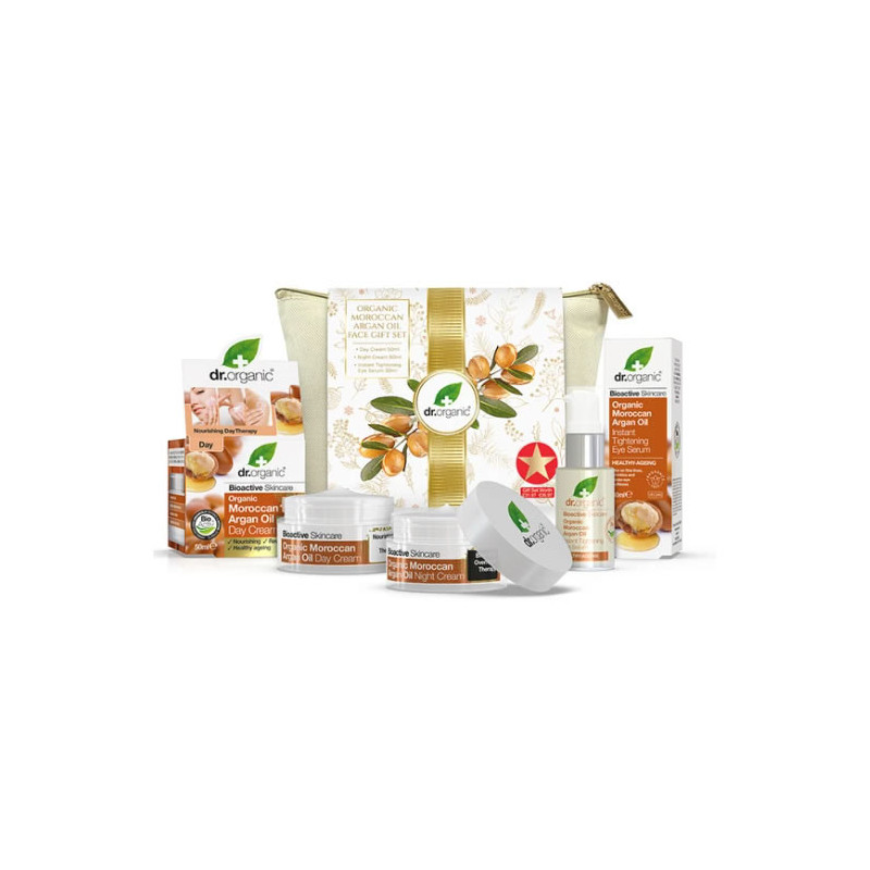 Dr. Organic Moroccan Argan Oil Face Gift Set 2020