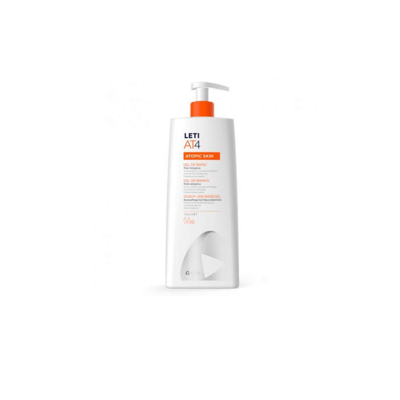 Leti At4 Gel Bagno Dermograsso Pelli Atopiche 750ml