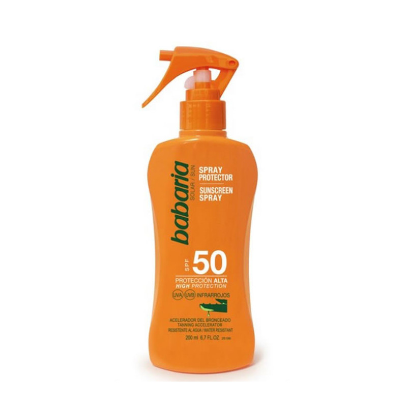 Babaria Sunscreen Lotion With Aloe Vera Spf50 200ml