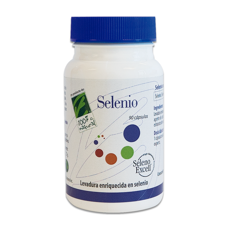 100%natura Selenio 90 Cap