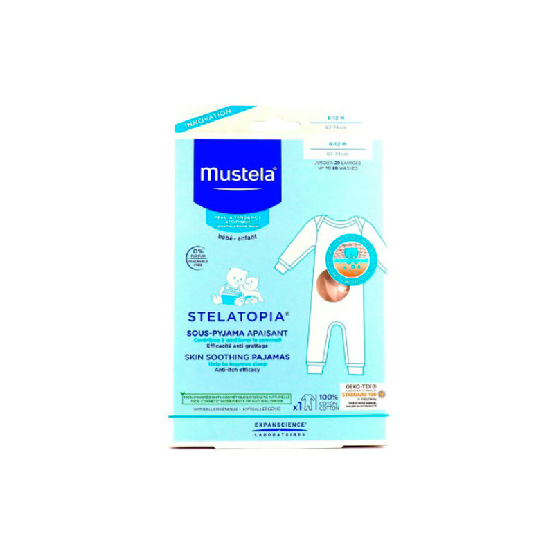 Mustela Skin Soothing Pajamas Stelatopia 6-12 Months