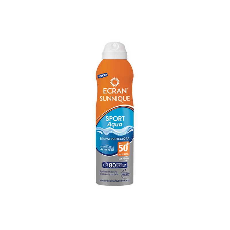 Ecran Sunnique Sport Aqua Protection Mist Spf50 250ml