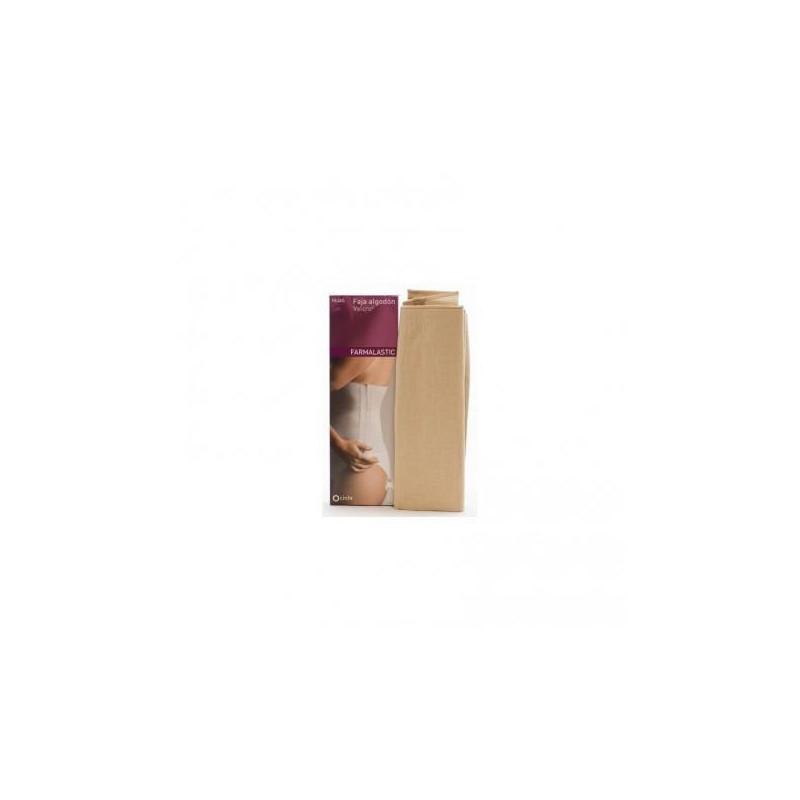 Farmalastico Cintura Lombare Beige Velcro T-1 1 Parti