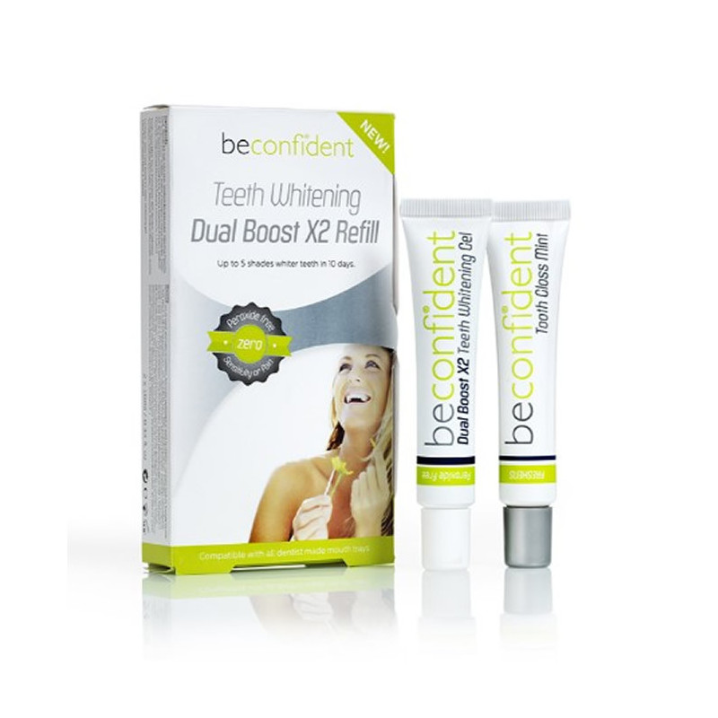 Beconfident Teeth Whitening Dual Boost Refill 2 Units