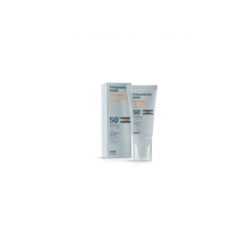 Isdin Sunscreen Spf 50+ Gel Cream Dry Touch Color 50ml