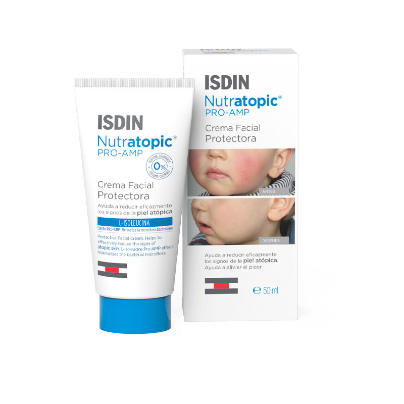 Isdin Nutratopic Pro Amp Crema Viso Pelle Atopica 50ml