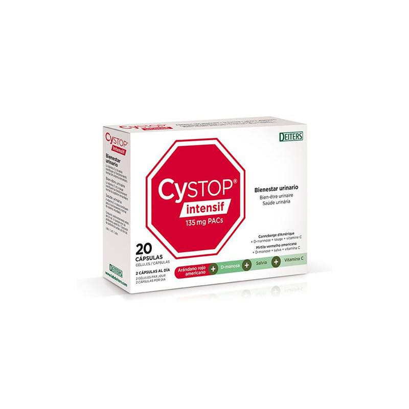 Deiters Cystop Intensif Bienestar Urinario 20 Cápsulas