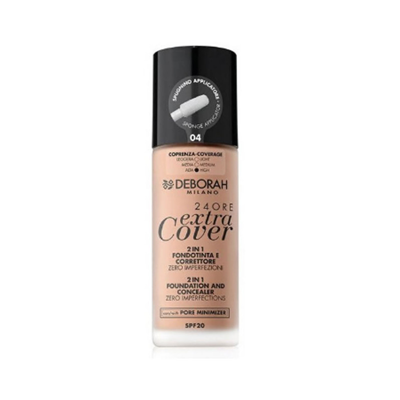 Deborah Milano 24 Ore Extra Cover 2 In 1 Spf20 04 30ml