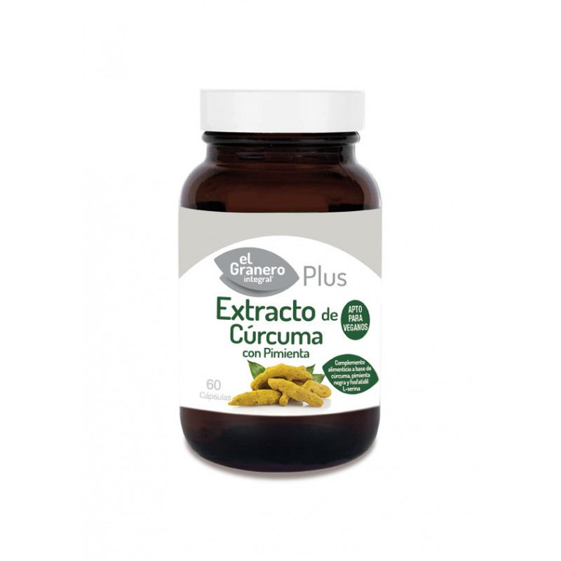 Granero S Extracto De Curcuma Pimienta 430 Mg 60 Vcaps