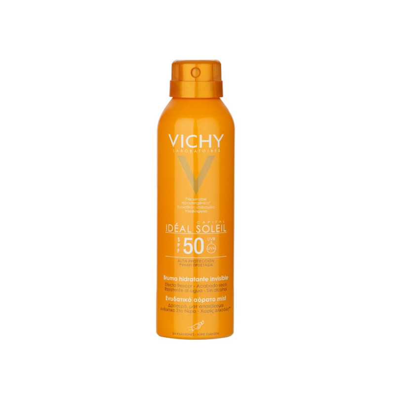 Vichy Ideal Soleil Spray Invisible Idratante Spf50 200ml