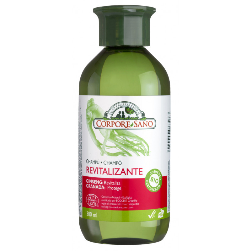 Corpore Champu Revitalizante Ginseng y Granada 300ml Bio