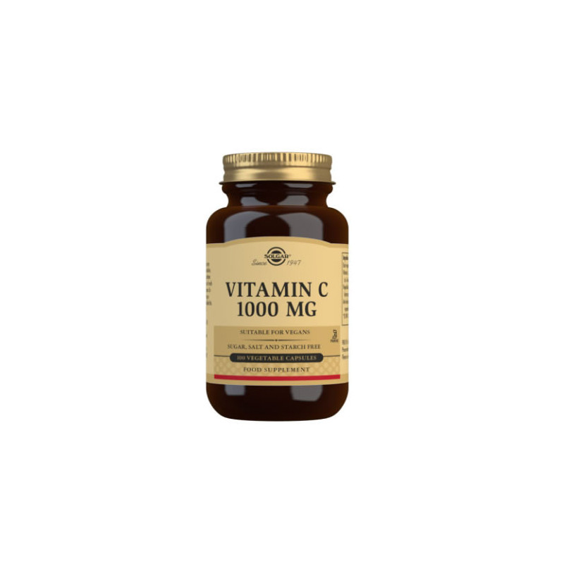 Solgar Vitamin C 1000 mg Vegetable Capsules - Pack of 100