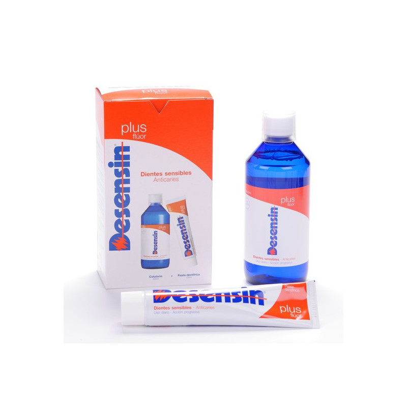 Desensin Pack Pasta Dental Plus 125ml Colutorio Plus 500ml