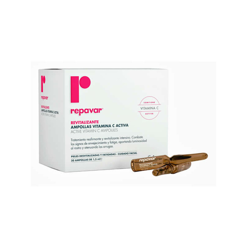 Repavar Revitalizante Active Vitamin C 20 Ampoules x 1.5ml