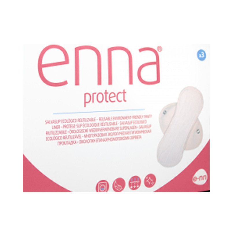 Enna Protect - Salvaslip ecologico Riutilizzabile 3 Unitàs