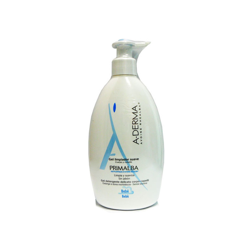 A-Derma A Derma Gel Limpiador Suave Bebé Piel Frágil, 500ml