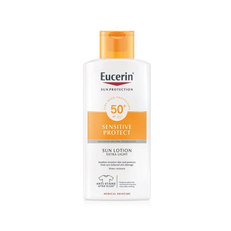 Eucerin Sensitive Protect Sun Lotion Extra Light Spf50+ 400ml