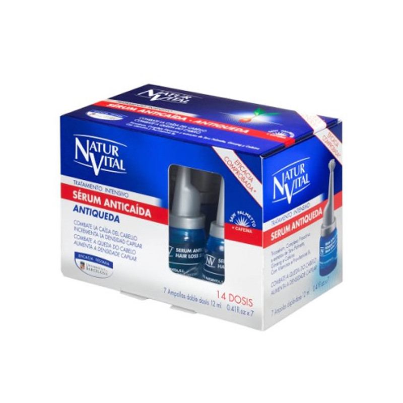 Naturvital Siero Anticaduta Trattamento Intensivo Fiale 7x12ml